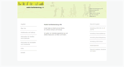Desktop Screenshot of mobilefamilienberatung.ch